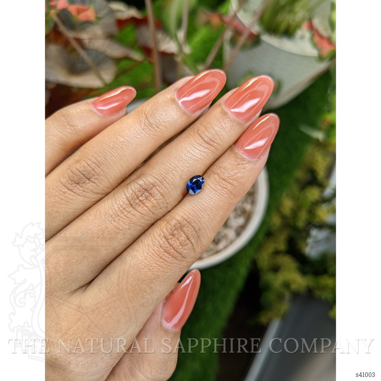 1.07 Ct. Blue Sapphire from Ceylon (Sri Lanka)