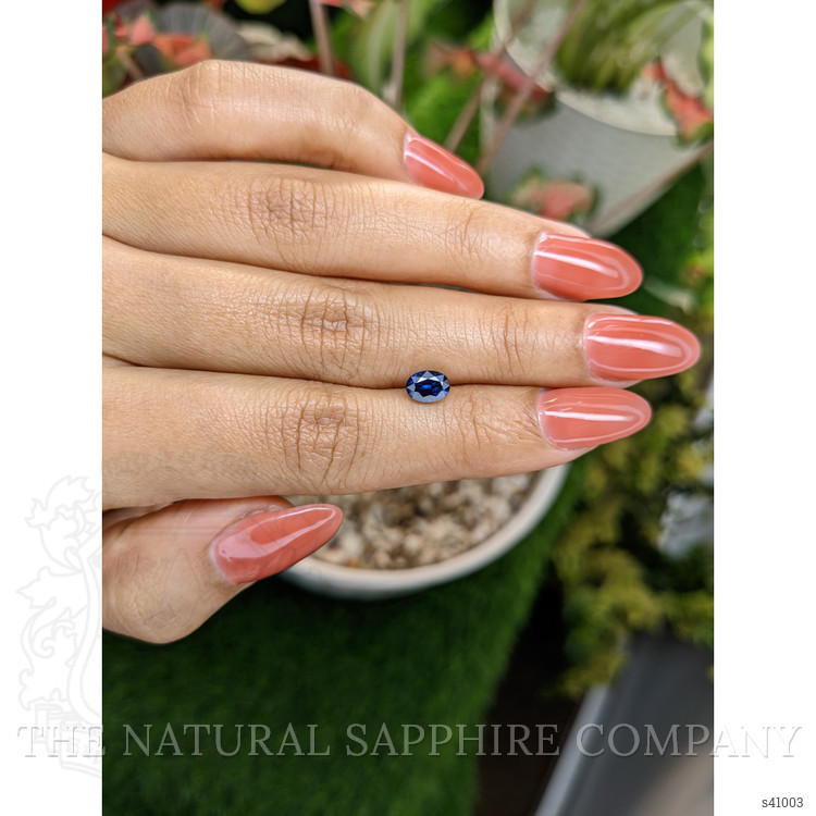 1.07 Ct. Blue Sapphire from Ceylon (Sri Lanka)