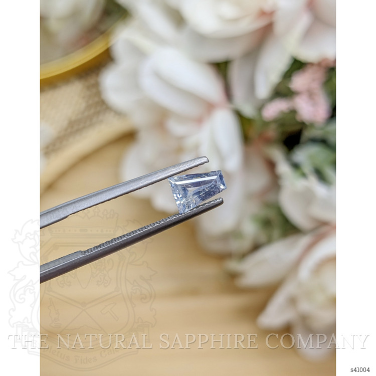 0.91 Ct. Blue Sapphire from Ceylon (Sri Lanka)
