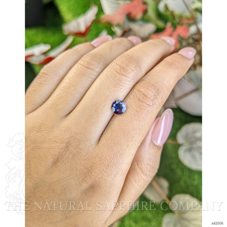 1.04 Ct. Blue Sapphire from Ceylon (Sri Lanka)