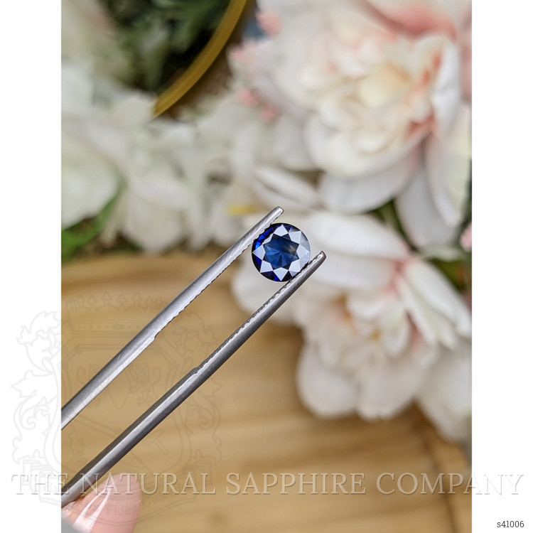 1.04 Ct. Blue Sapphire from Ceylon (Sri Lanka)