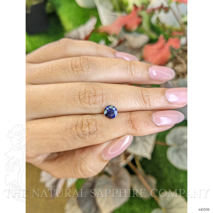 1.04 Ct. Blue Sapphire from Ceylon (Sri Lanka)
