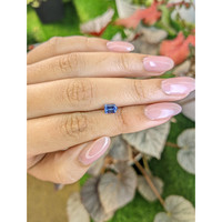 0.68 Ct. Blue Sapphire from Ceylon (Sri Lanka) Life Style