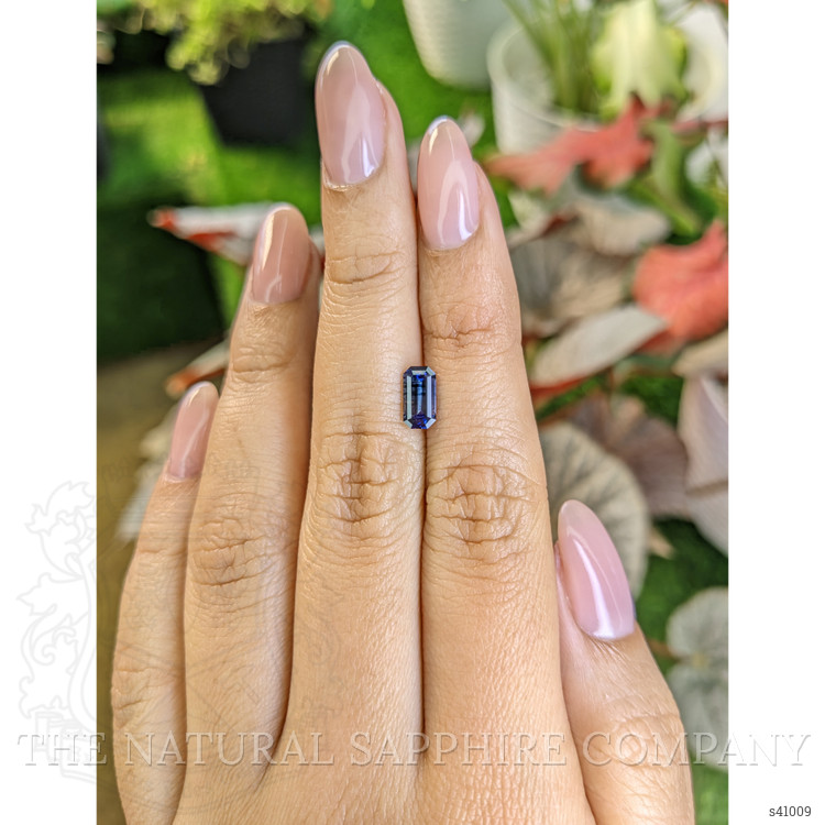 1.11 Ct. Blue Sapphire from Ceylon (Sri Lanka)