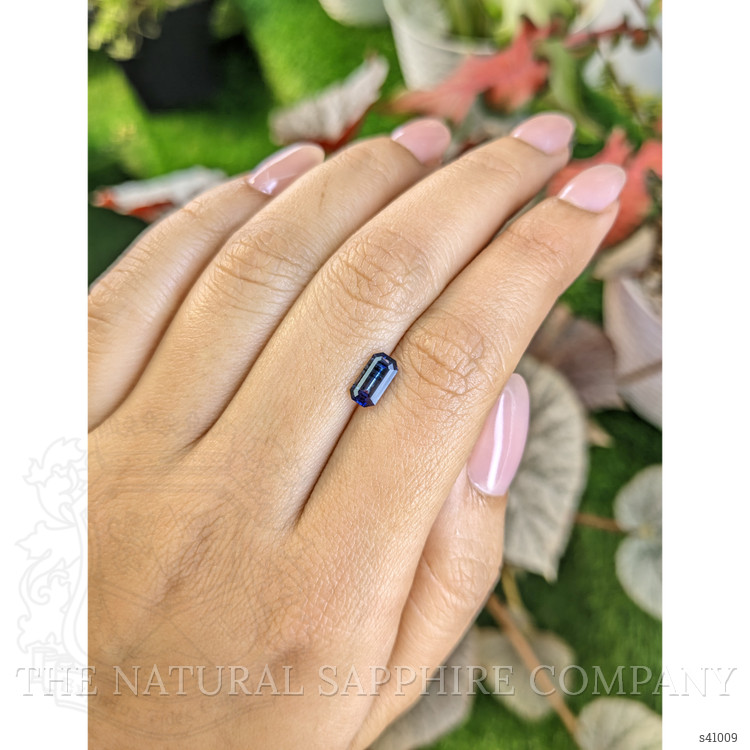 1.11 Ct. Blue Sapphire from Ceylon (Sri Lanka)