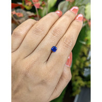 0.95 Ct. Blue Sapphire from Ceylon (Sri Lanka) Life Style