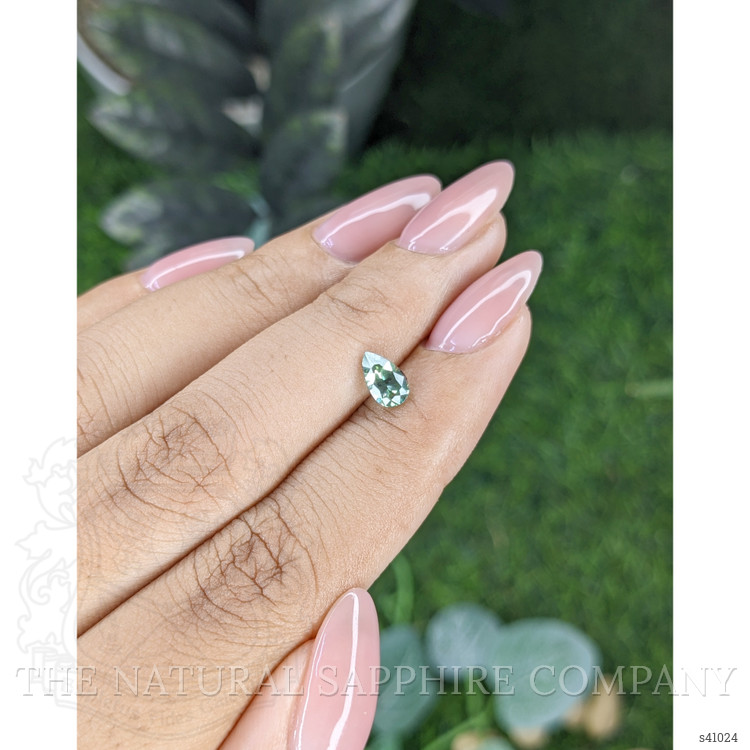 0.69 Ct. Yellowish Green Sapphire from Madagascar
