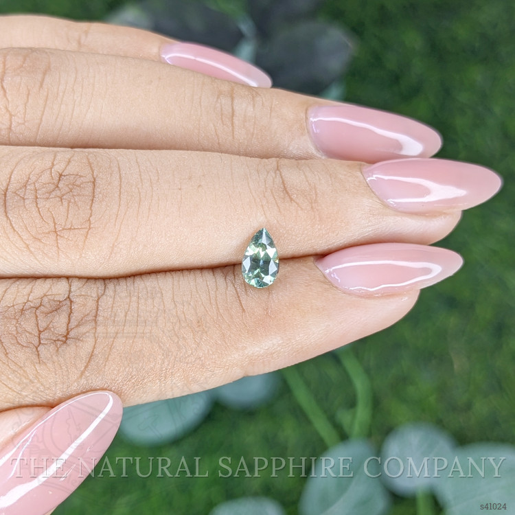 0.69 Ct. Yellowish Green Sapphire from Madagascar