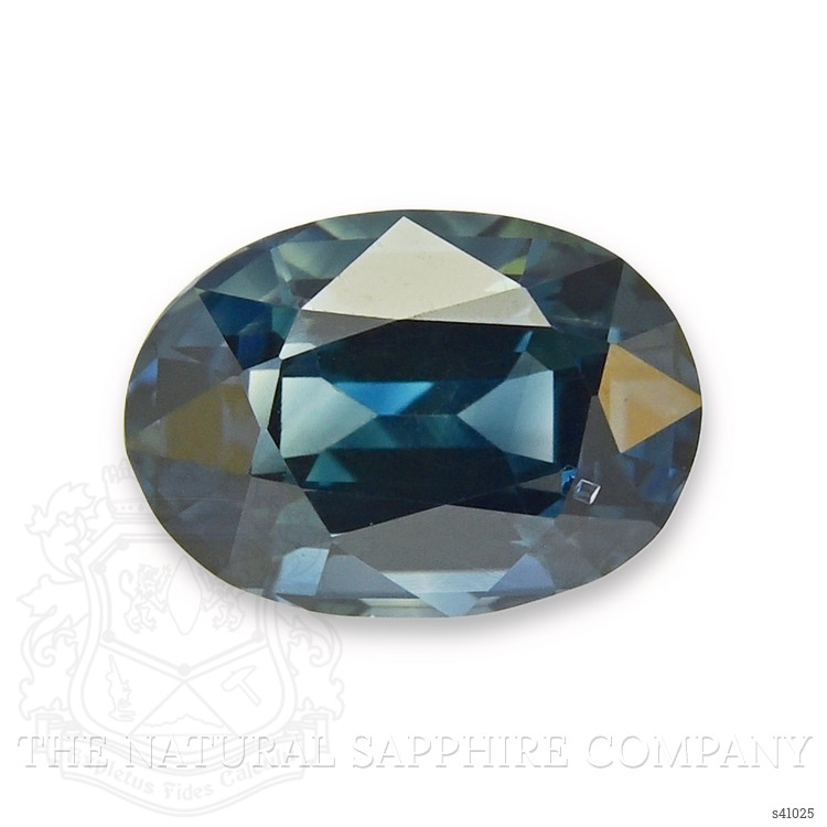 0.71 Ct. Greenish Blue Sapphire from Madagascar