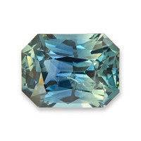 0.78 Ct. Bluish Green Sapphire from Madagascar Video