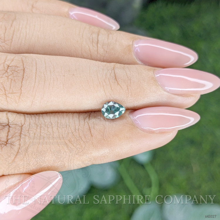 0.69 Ct. Bluish Green Sapphire from Madagascar