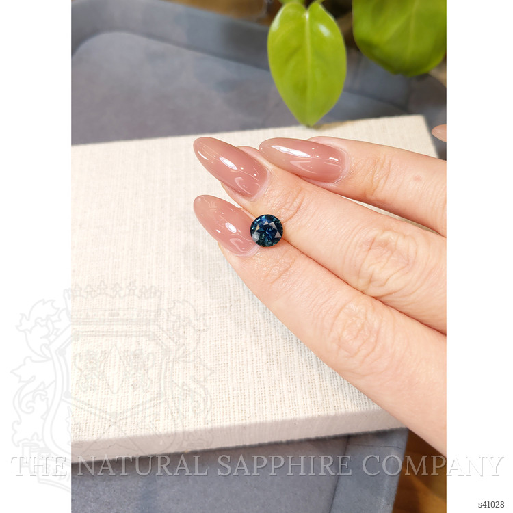 2.04 Ct. Greenish Blue Sapphire from Madagascar
