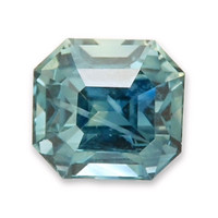 0.62 Ct. Greenish Blue Sapphire from Madagascar Video