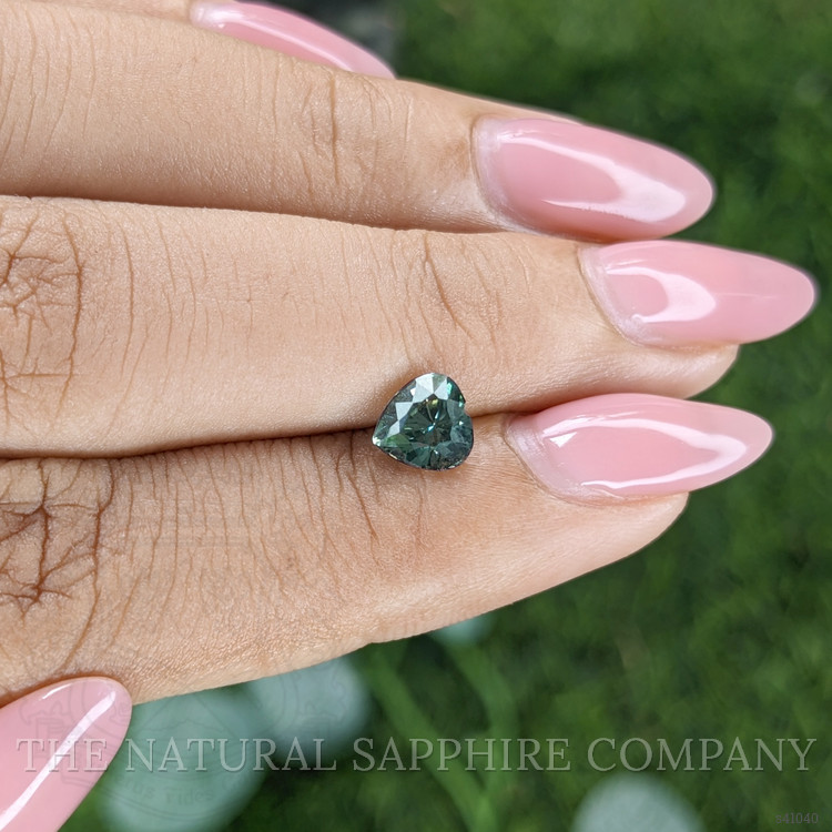 1.16 Ct. Bluish Green Sapphire from Madagascar