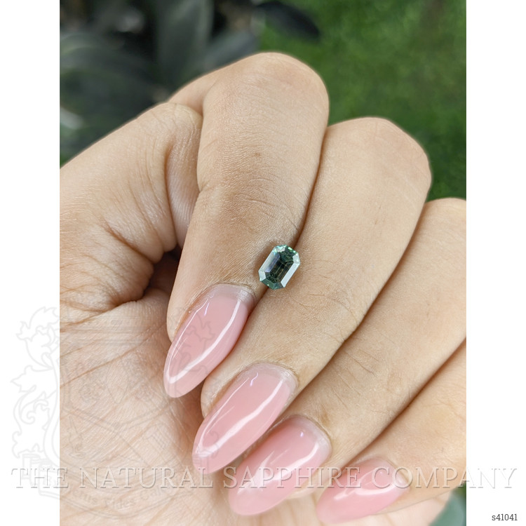 0.80 Ct. Bluish Green Sapphire from Madagascar