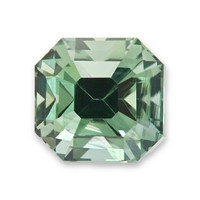 0.74 Ct. Bluish Green Sapphire from Madagascar Video