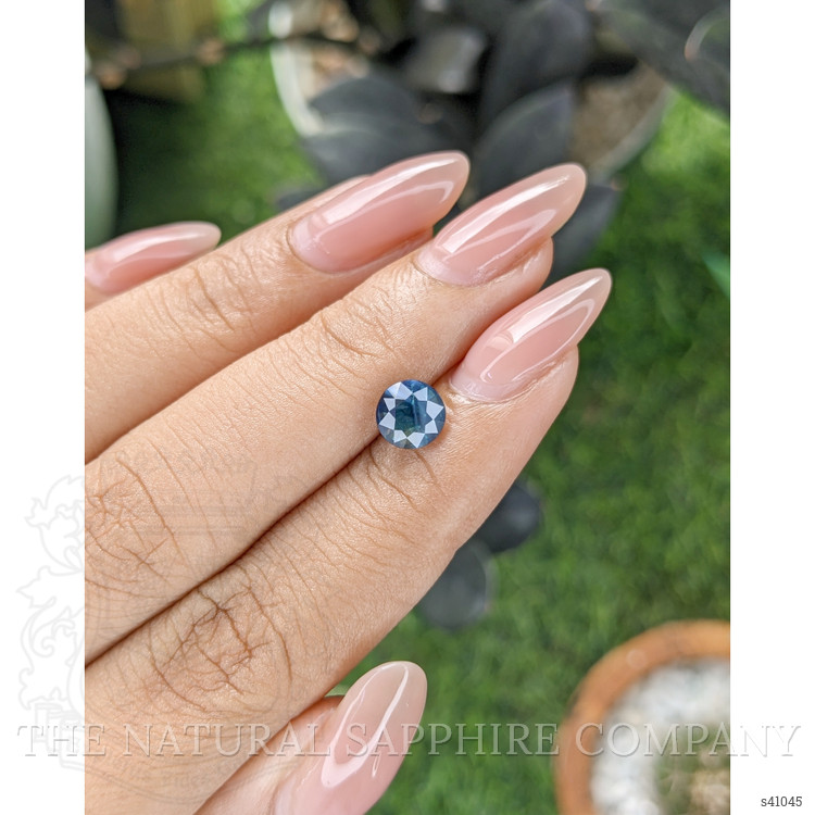 1.58 Ct. Greenish Blue Sapphire from Madagascar
