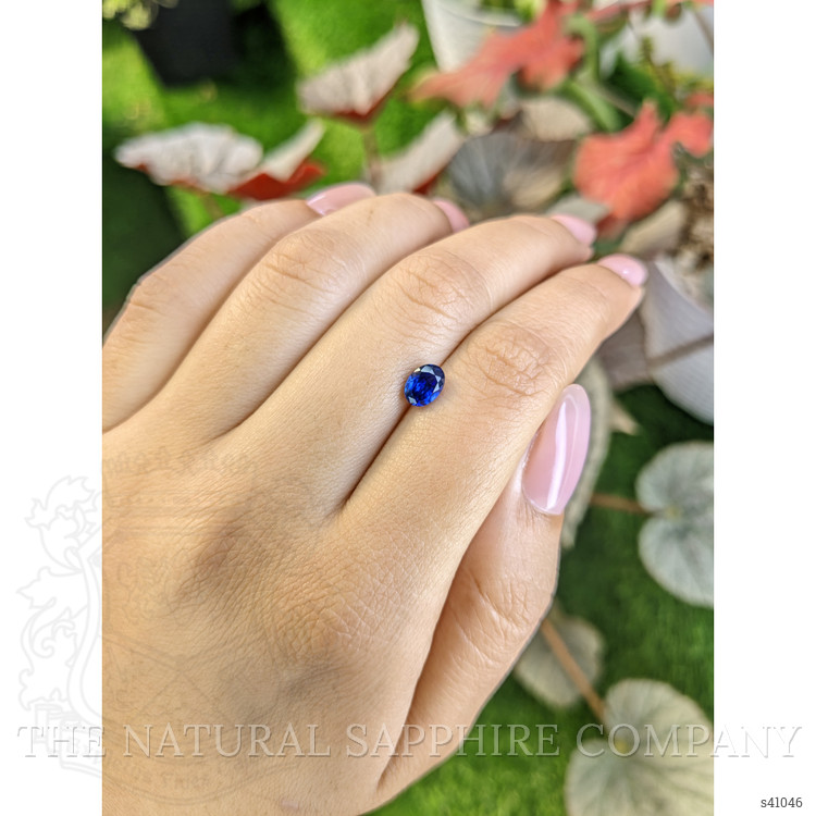 1.10 Ct. Blue Sapphire from Ceylon (Sri Lanka)
