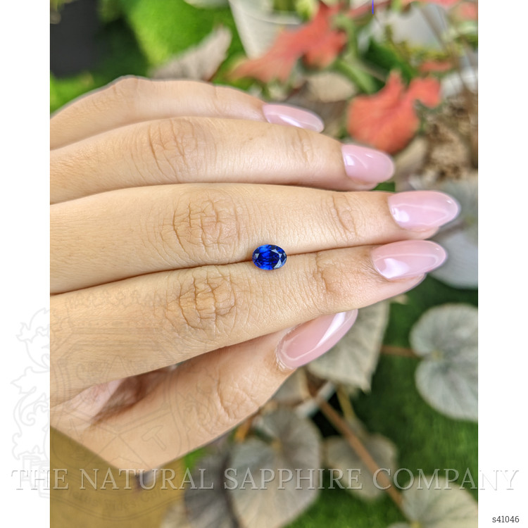 1.10 Ct. Blue Sapphire from Ceylon (Sri Lanka)