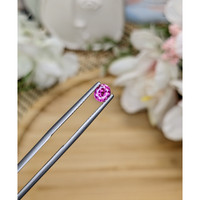 0.59 Ct. Purplish Pink Sapphire from Ceylon (Sri Lanka) Life Style