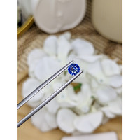 0.53 Ct. Purplish Blue Sapphire from Ceylon (Sri Lanka) Life Style