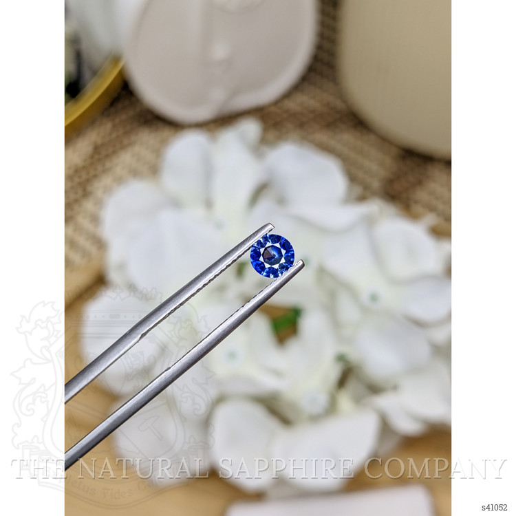 0.53 Ct. Purplish Blue Sapphire from Ceylon (Sri Lanka)