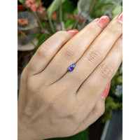 0.64 Ct. Purple Sapphire from Ceylon (Sri Lanka) Life Style