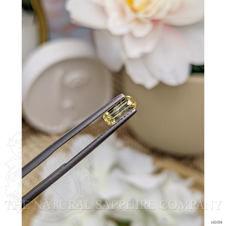 0.83 Ct. Yellow Sapphire from Ceylon (Sri Lanka)