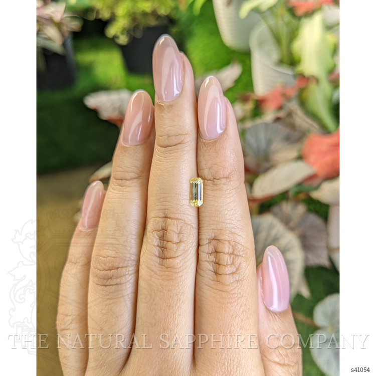 0.83 Ct. Yellow Sapphire from Ceylon (Sri Lanka)