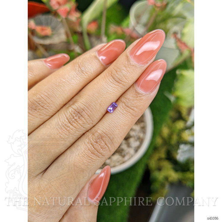 0.38 Ct. Pinkish Purple Sapphire from Ceylon (Sri Lanka)