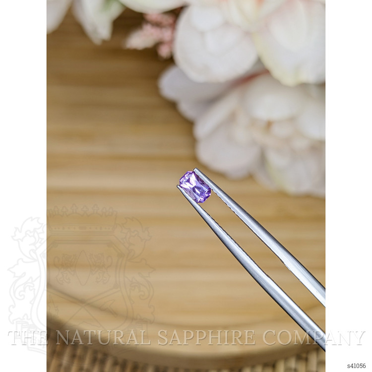 0.38 Ct. Pinkish Purple Sapphire from Ceylon (Sri Lanka)