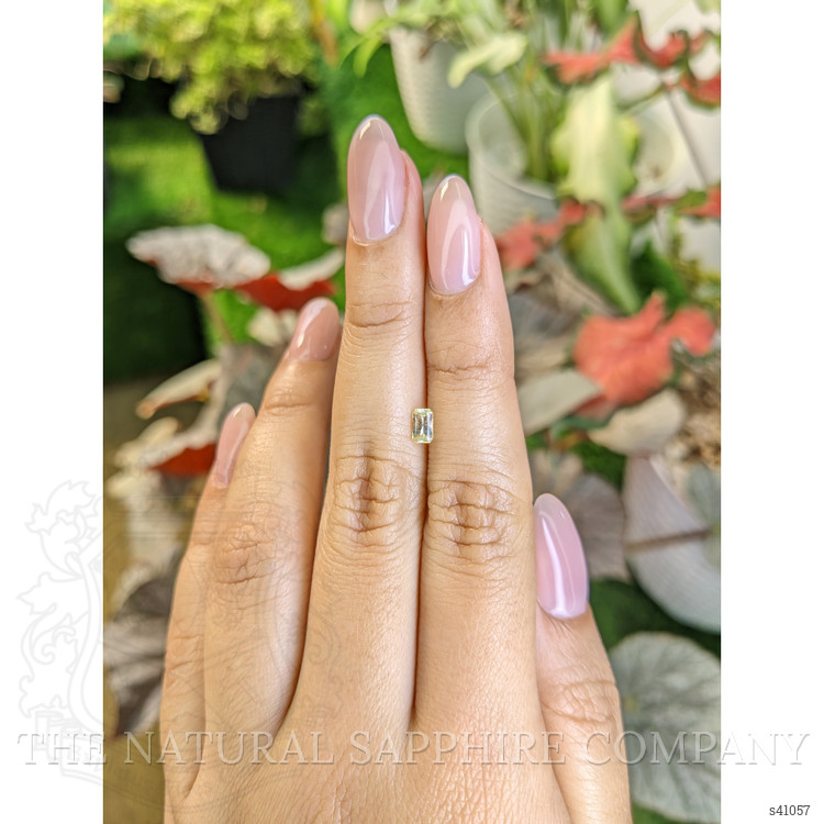 0.38 Ct. Yellow Sapphire from Ceylon (Sri Lanka)