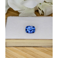 3.03 Ct. Blue Sapphire from Ceylon (Sri Lanka) Life Style