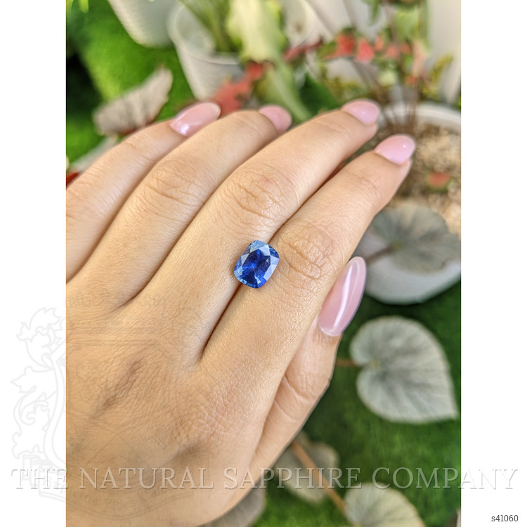 3.03 Ct. Blue Sapphire from Ceylon (Sri Lanka)