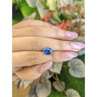 3.03 Ct. Blue Sapphire from Ceylon (Sri Lanka) Life Style