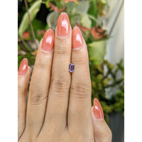 0.62 Ct. Pinkish Purple Sapphire from Ceylon (Sri Lanka) Life Style