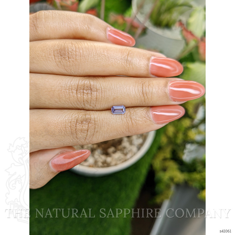 0.62 Ct. Pinkish Purple Sapphire from Ceylon (Sri Lanka)