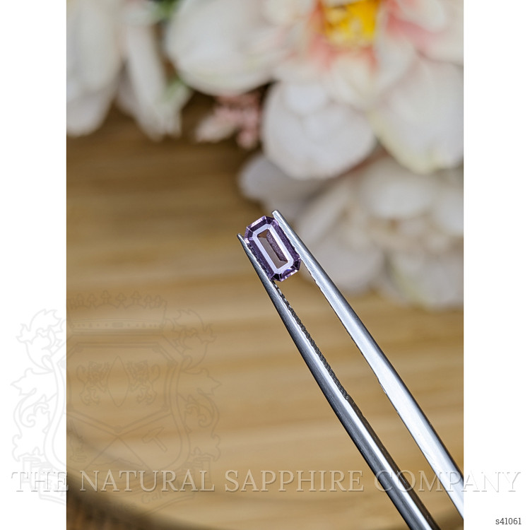 0.62 Ct. Pinkish Purple Sapphire from Ceylon (Sri Lanka)