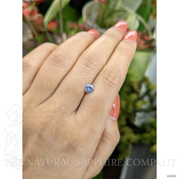 0.65 Ct. Blue Sapphire from Ceylon (Sri Lanka)