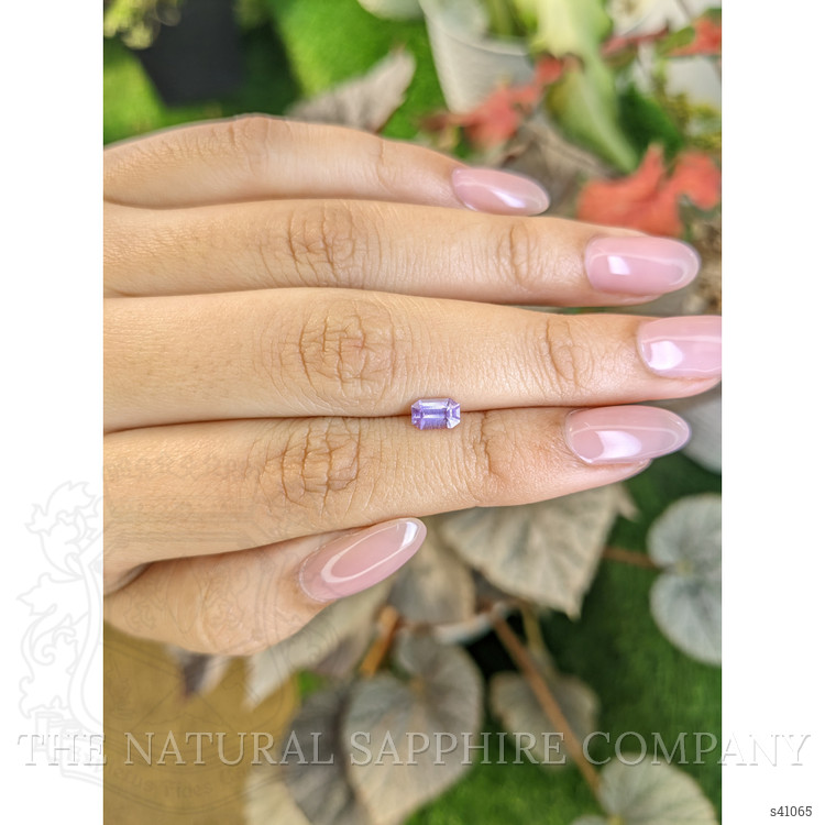 0.62 Ct. Pinkish Purple Sapphire from Ceylon (Sri Lanka)