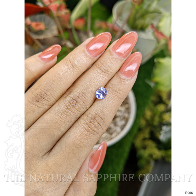 1.26 Ct. Violet Sapphire from Ceylon (Sri Lanka)