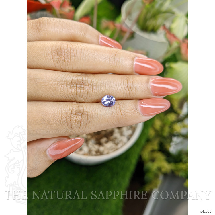 1.26 Ct. Violet Sapphire from Ceylon (Sri Lanka)