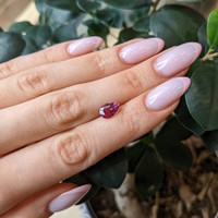 2.07 Ct. Pink Sapphire from Ceylon (Sri Lanka) Life Style
