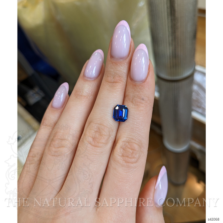 3.36 Ct. Blue Sapphire from Ceylon (Sri Lanka)