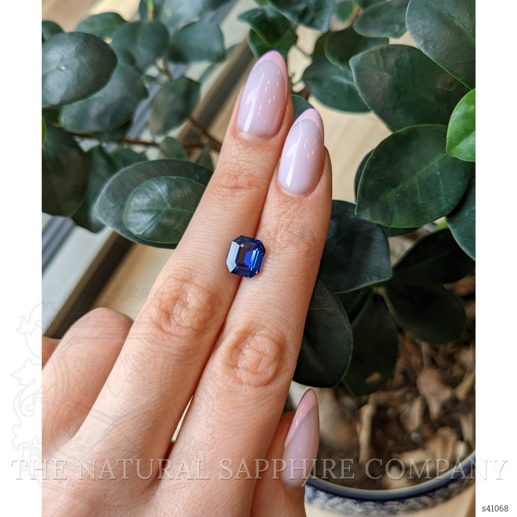 3.36 Ct. Blue Sapphire from Ceylon (Sri Lanka)