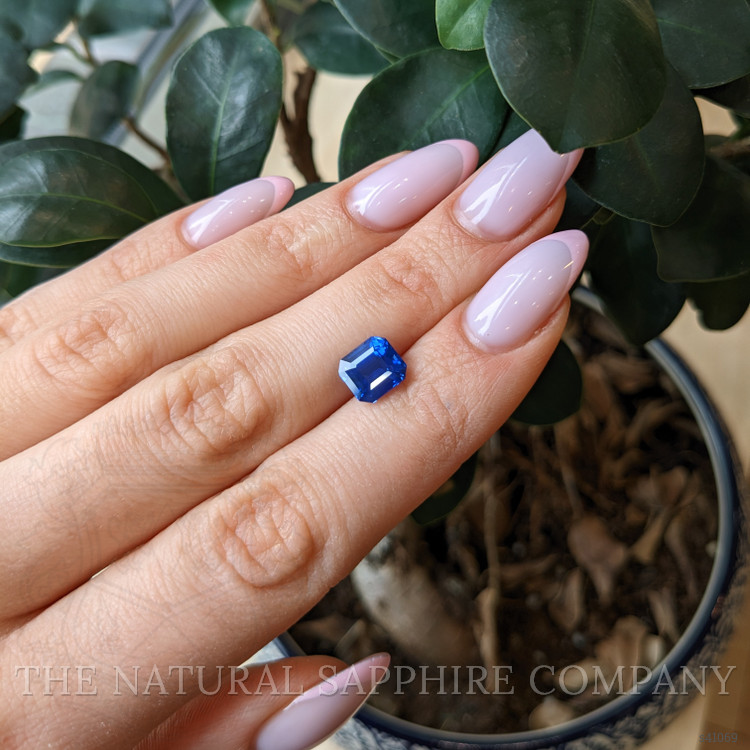 3.06 Ct. Blue Sapphire from Ceylon (Sri Lanka)