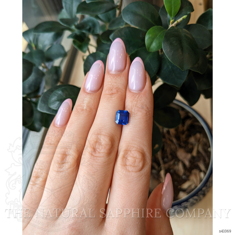 3.06 Ct. Blue Sapphire from Ceylon (Sri Lanka)