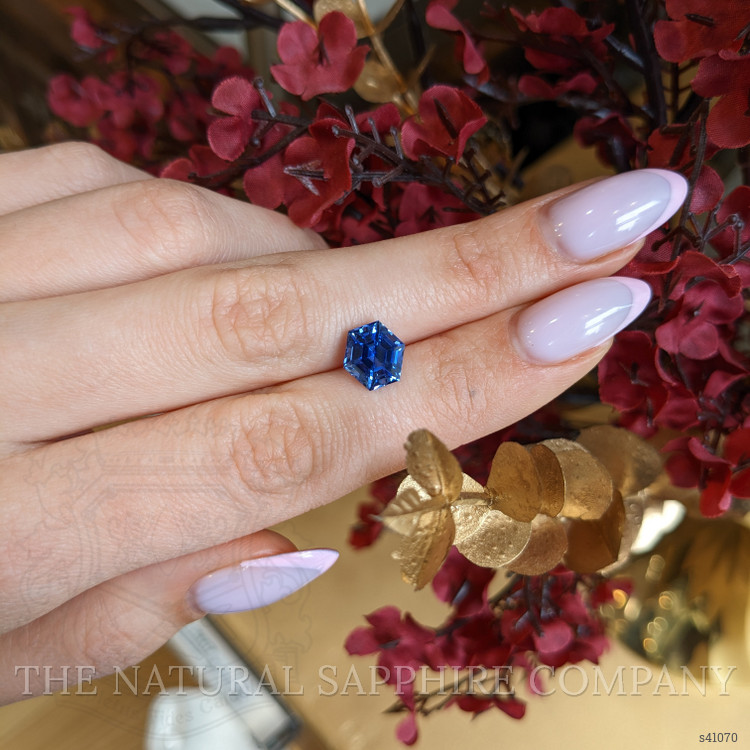 3.57 Ct. Blue Sapphire from Ceylon (Sri Lanka)