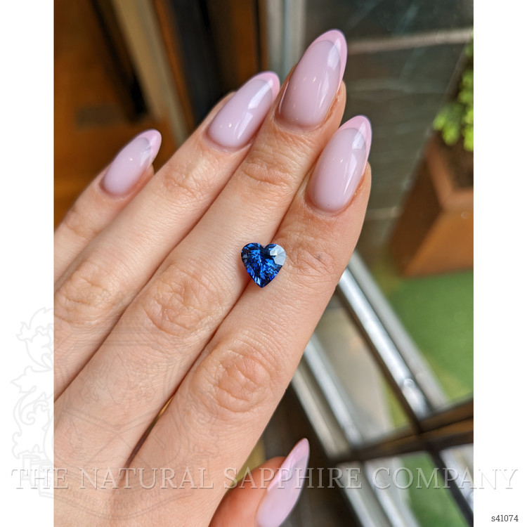 3.15 Ct. Blue Sapphire from Ceylon (Sri Lanka)