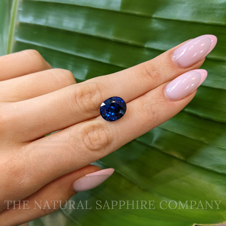 7.86 Ct. Blue Sapphire from Ceylon (Sri Lanka)